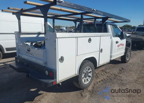 2021 Ford F-250 Xl from USA, damaged, VIN 1FDBF2A6XMEC76342